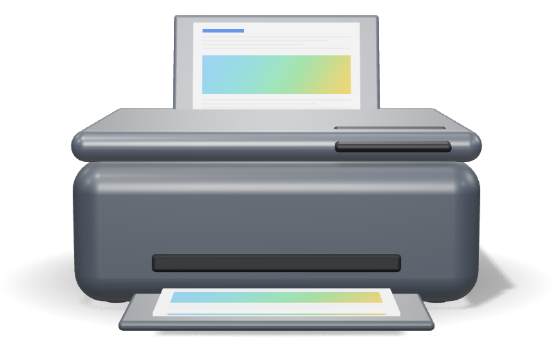 Compact Wireless All-in-One Inkjet Printer, 10 ppm, Duplex, 100-Sheet Tray
