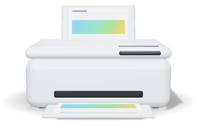 Compact Wireless All-in-One Inkjet Printer, 8.5 ppm, Document Feeder, Duplex, 100-Sheet Tray
