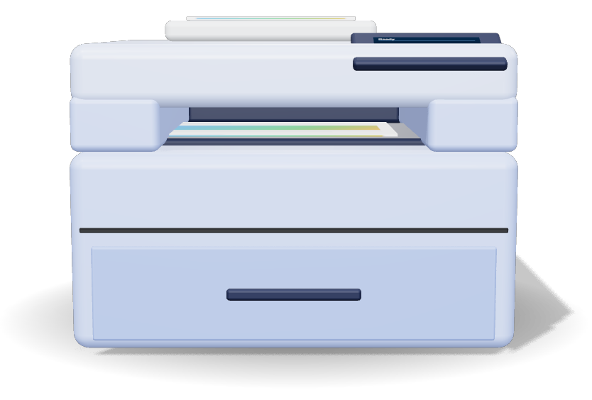 Network Color Laser Multifunction Printer, 38 ppm, Document Feeder, Duplex