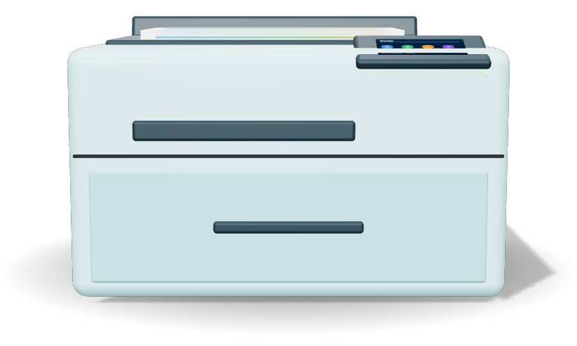 Network Color Laser Printer, 38 ppm, Duplex
