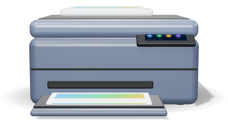Wireless All-in-One Color Inkjet Printer, 20 ppm, Document Feeder, Duplex, 225-Sheet Tray