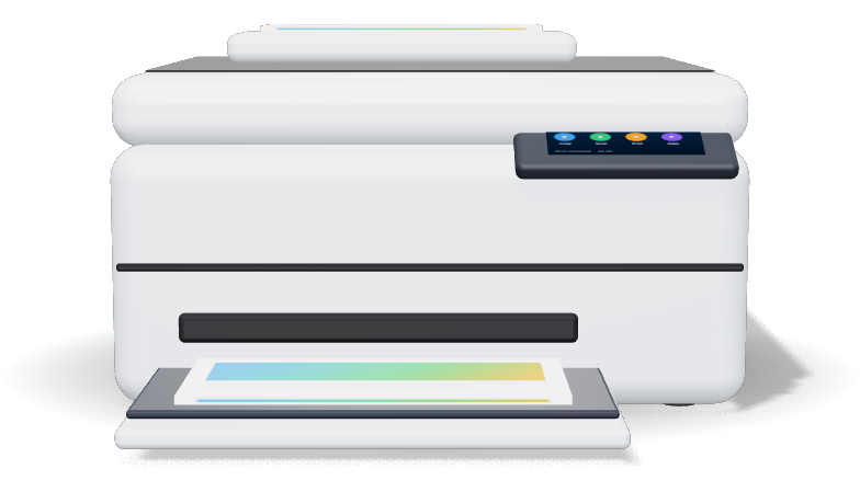 Wireless All-in-One Color Inkjet Printer, 20 ppm, Document Feeder, Duplex