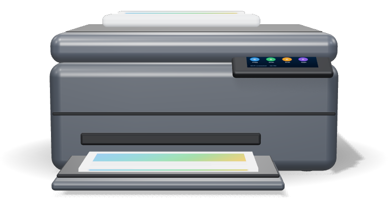 Wireless All-in-One Color Inkjet Printer, 22 ppm, Fax, Document Feeder, Duplex, 500-Sheet Tray