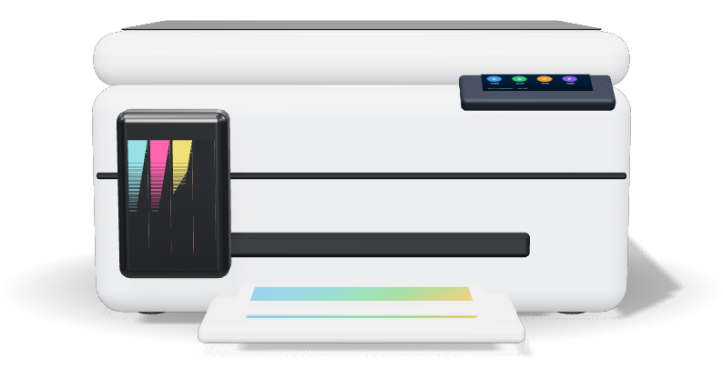 Wireless Refillable Ink Tank All-in-One Printer, 12 ppm, 100-Sheet Tray