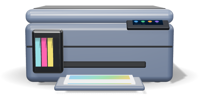 Wireless Refillable Ink Tank All-in-One Printer, 15 ppm, Fax, Document Feeder